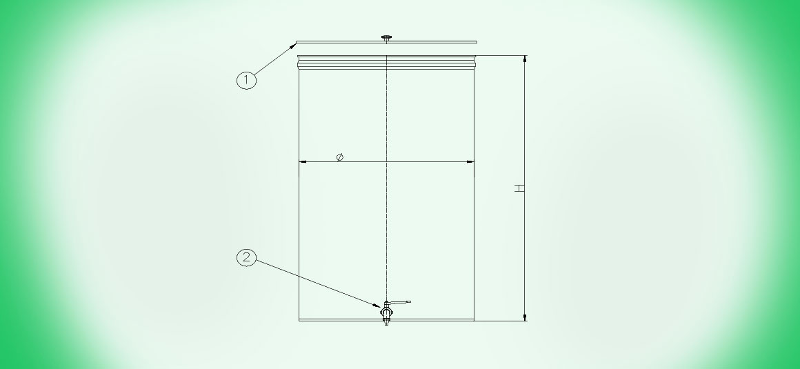 Oil / Honey Tank