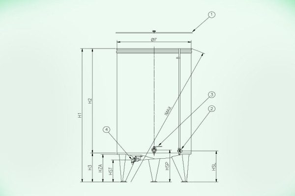 Olive oil tanks